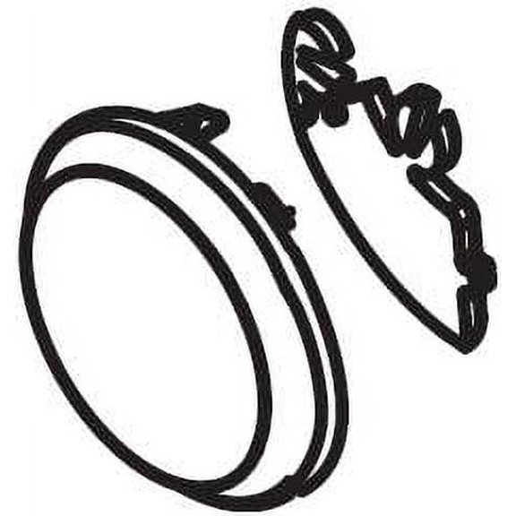 Moen 130976 Replacement Handle Cap Kit - Chrome