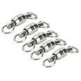 thumbnail image 2 of Rolling Barrel Ring Link,Two‑Way Stainless Steel Bearing Bearing Rotation Ring Word Ring Connector Ultimate Comfort, 2 of 8