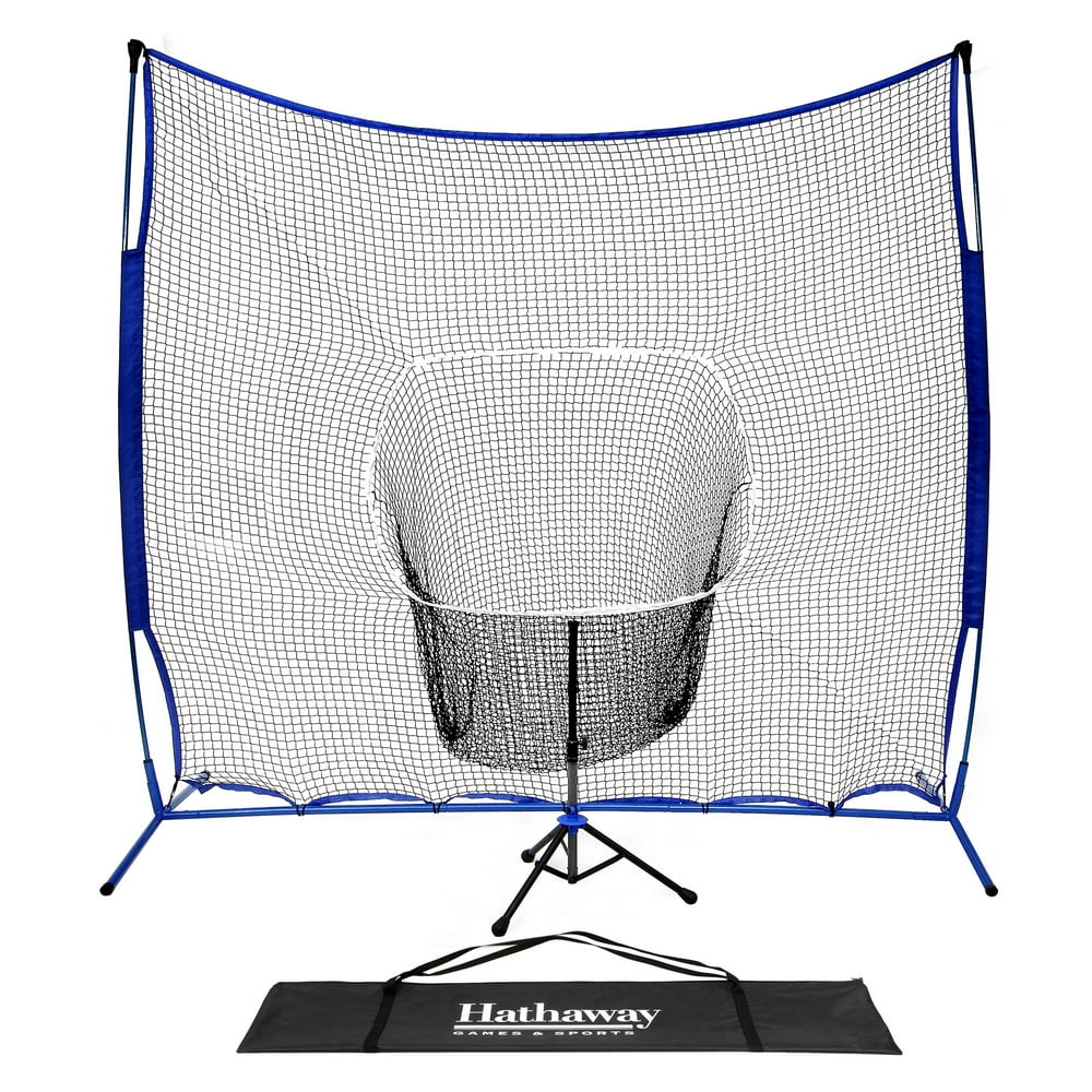 Hathaway Powerstroke Baseball Hitting Net System with Adjustable