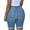 Blue, variant on Fesfesfes Jeans for Women Elastic Destroyed Hole Leggings Short Pants Denim Shorts Ripped Jeans