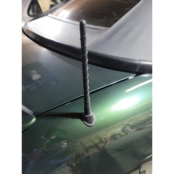 7" Short Black Rubber Spiral Antenna Mast Radio for CHEVROLET CAVALIER 1982-2005