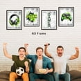 thumbnail image 2 of Graffiti Game Wall Decoration Art,Green Headphones,Controller Graffiti Game Wall Poster Printing,Personalized Game Wall Decoration,Cool Boy Bedroom,Boy Dormitory Decoration Art Set Of 4, 2 of 3