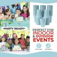 thumbnail image 3 of 100-Pack 12 Oz Lavender Disposable Plastic Cups - Durable and Stylish Party Cups, 3 of 5