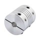 thumbnail image 3 of Eje de spline de aleación de aluminio Uxcell 6mmx10mm acoplamiento helicoidal flexible D25L30, 3 of 3