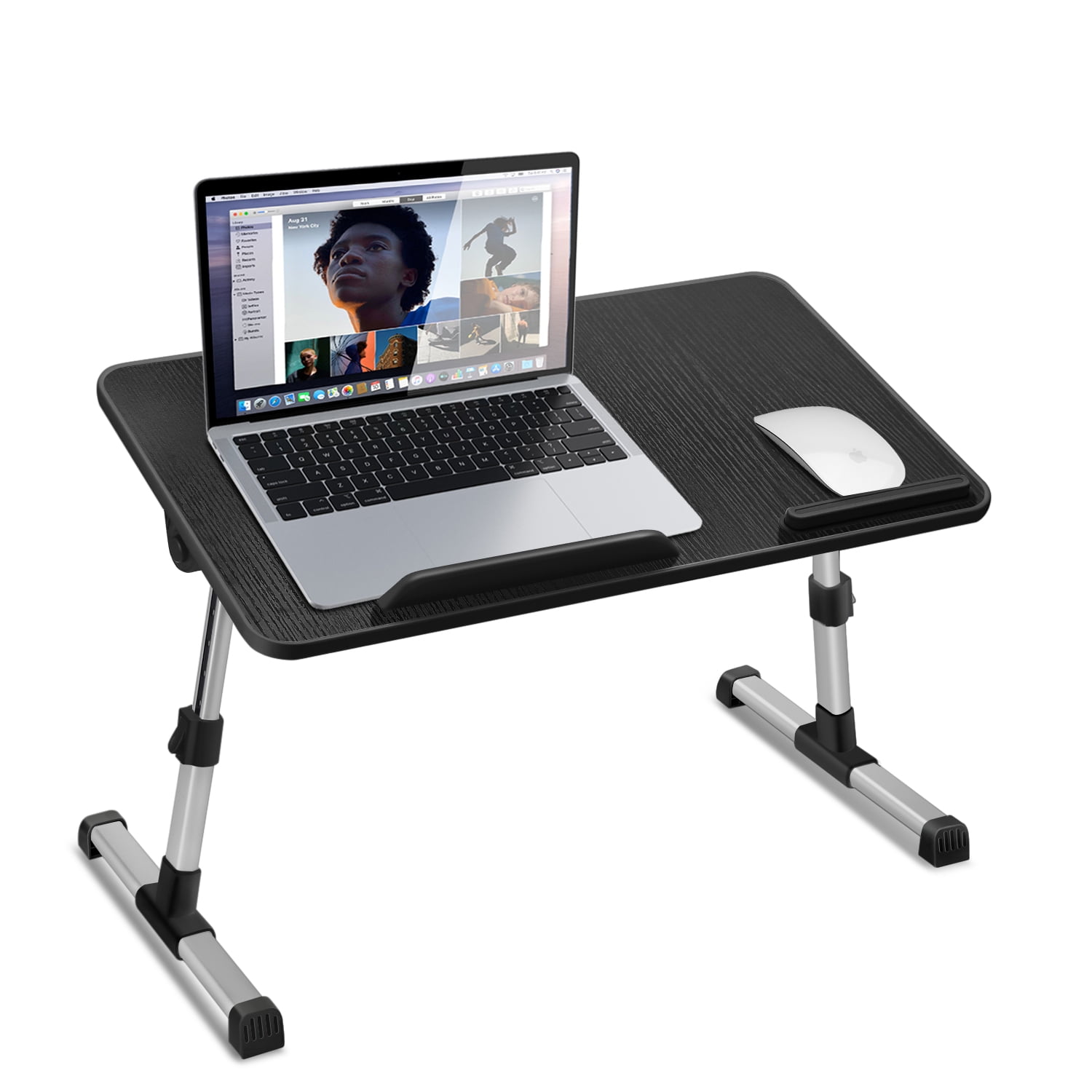 Portable Foldable Laptop Table Tray Stand Laptop Bed Desk Lap Desk for Bed  for Working Writing Reading Eating lapdesk on Low Sitting Floor (Black  Wire) : Buy Online at Best Price in KSA - Souq is now : Home