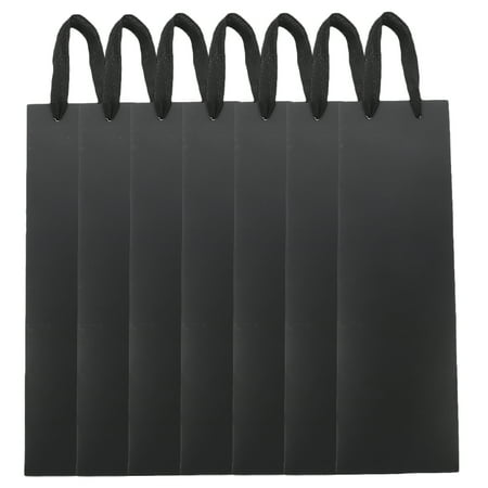 

HEMOTON 8Pcs Exquisite Red Wine Bags Handy Bags Portable Decorative Bags (Black)