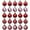 Red, variant on 25pcs Christmas Ball Ornaments Set - Red and White Shatterproof Balls with Glossy Finish for Xmas Tree Decor, Holiday Party Decor, Festive Hanging Ornaments & Christmas Wreath Accents,1.57in, Red