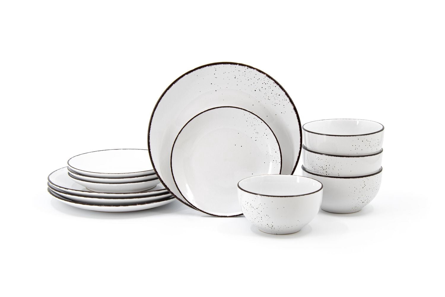 Hometrends 12 piece Gabriel Dinnerware