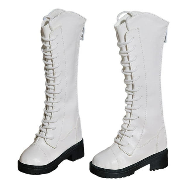 TISHITA Chaussures Figurines 1/3 Mode Décontractée Bottes pour Poupées 60cm Corps Blanc