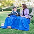 Lightspeed XL Plush Waterproof Outdoor Stadium Blanket w/ Travel Bag