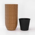 thumbnail image 2 of Rolland XL Rattan Planter Light Brown, 35.4", 2 of 7