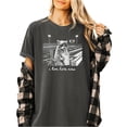 thumbnail image 5 of I Live Here Now Funny Raccoon Football Shirt for Women Game Day Tailgate Tee for Football Mom Pepper Shirt Large, 5 of 7