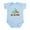 Sky Blue, variant on CafePress - Going To Be A Big Brother Di Infant Bodysuit - Baby Light Bodysuit, Size Newborn - 24 Months