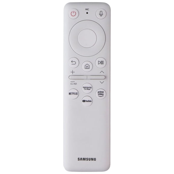 Pre-Owned Samsung TM2261S Remote (BN59-01497A) w/ Netflix/Samsung TV/Prime/YouTube - White