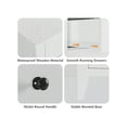 thumbnail image 4 of Bingirl Commode à 6 Tiroirs, Commode Moderne avec Tiroirs Profonds et Poignée Ronde en Nickel, Armoire de Rangement en Bois pour Chambre, Salon, Couloir, 4 of 8
