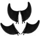 thumbnail image 3 of 4 pcs buey bocina para el cabello clips halloween cabello accesorios para el cabello de halloween clips para el cabello, 3 of 7