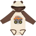 thumbnail image 3 of Inktastic Monster Truck for Baby Boy Boys Long Sleeve Baby Bodysuit, 3 of 5