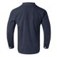 thumbnail image 3 of Camisas Para Hombre Talla Extra Camisa de manga larga con bolsillo de solapa de color sólido suelto casual de moda para hombre (Navy, L), 3 of 4