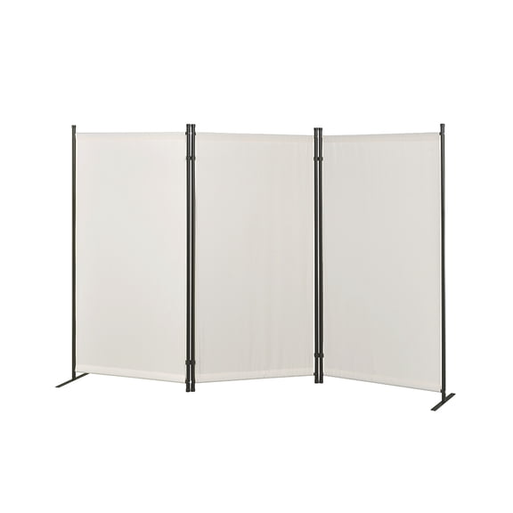 Proman Products Galaxy Indoor and Outdoor 3 Panel Room Divider, 71" Tall, Beige
