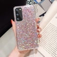 thumbnail image 3 of Galaxy S20 FE 5G Glitter Case, Sparkle Bling Shiny Diamond Slim Soft Reflective Clear TPU Rubber Bumper Girl Women Protective Case for Samsung Galaxy S20 FE 2020 (Pink), 3 of 12