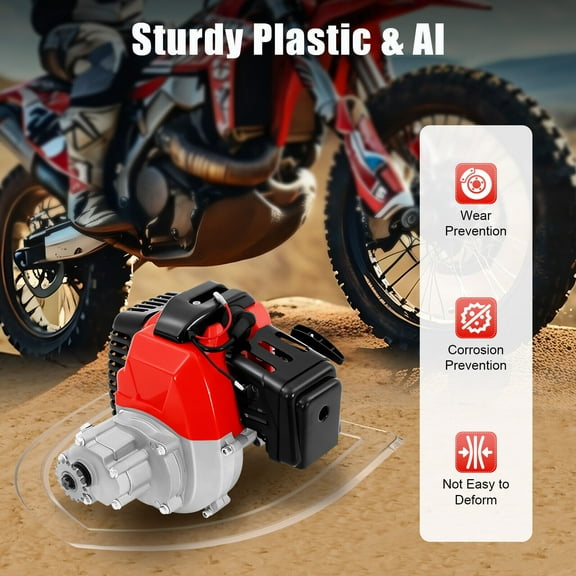 49CC 2-Stroke Pull Start Engine Motor FOR Pocket Goped Buggy Mini Bike Scooter Direct Replacement