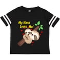 thumbnail image 3 of Inktastic My Nana Loves Me Boys or Girls Toddler T-Shirt, 3 of 5