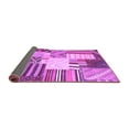 thumbnail image 2 of Ahgly Company Indoor Rectangle Patchwork Purple Transitional Area Rugs, 2' x 5', 2 of 4