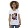 thumbnail image 2 of DC Comics T-Shirt en Coton pour Femmes Superman Santa Comic, 2 of 3