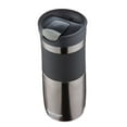 thumbnail image 2 of Contigo Snapseal Byron Vacuum-Insulated Stainless Steel Travel Mug, Gunmetal, 16 oz, 2 of 5