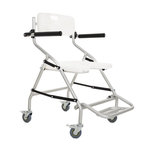 Silla ducha con ruedas HILPHY MEDICAL aluminio ultraligero