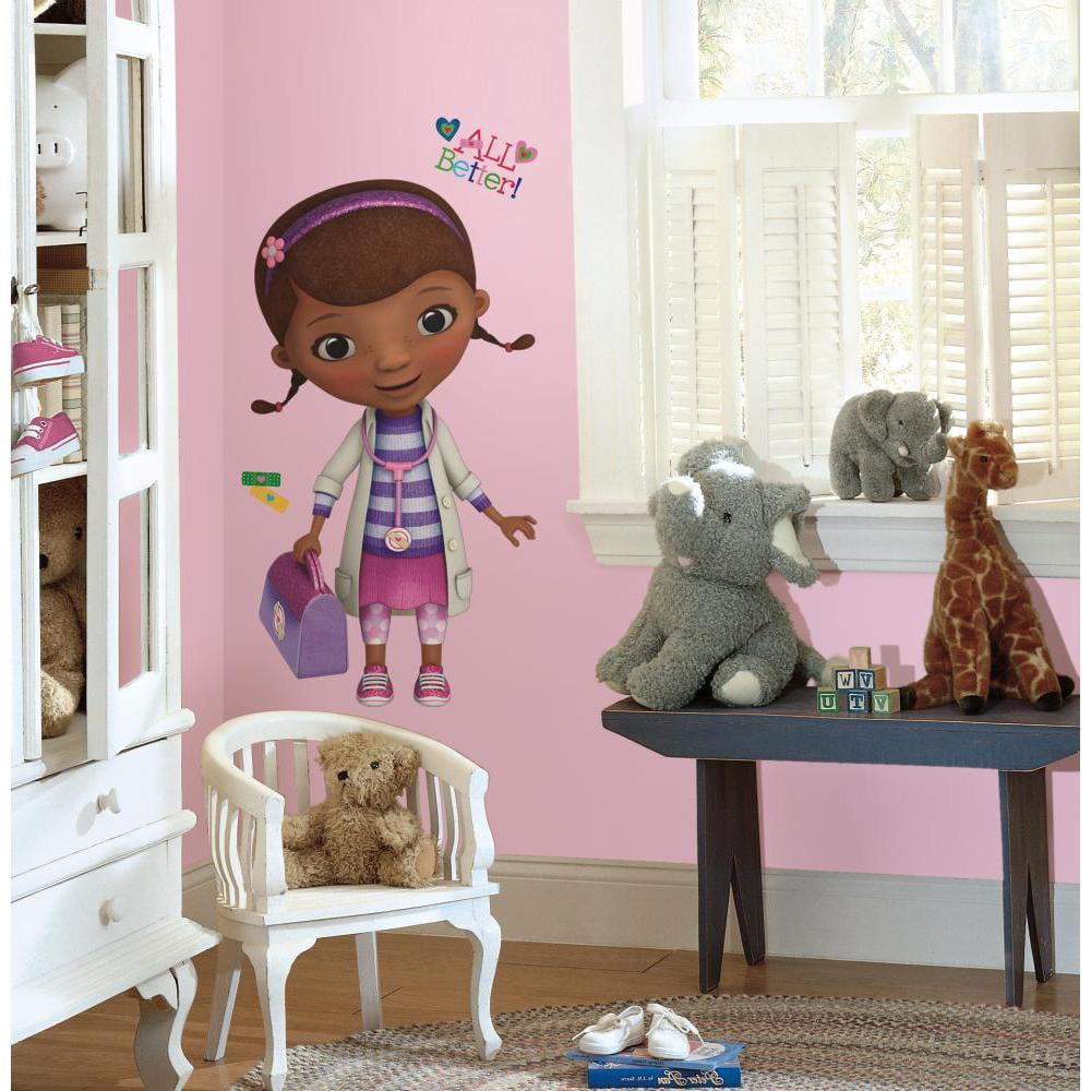 DOC MCSTUFFINS 37' Wall Decal Mural Disney Kids Doctor Kit Room Decor Stickers