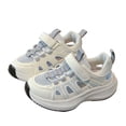 thumbnail image 2 of Kureaily Summer Girls Sneakers Breathable Casual Lightweight Fashionable Shoes For Kids Comfortable Everyday Wear Athletic Footwear 11-12 Years, 2 of 4