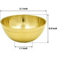thumbnail image 3 of Shubhkart 7 Piece Pure Brass Offering Bowl Set, 3 of 6