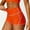 Orange, variant on Women's Shorts Elastic Waist High-waisted Hip Lift Gym Shorts High-bounce Tights Peach Yoga Shorts