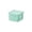 #1-Green【1x Storage Box】, variant on Stackable Desktop Storage Box with Buckled Lid, Mini Plastic Organizer for Office Stationery, Compact Decorations for Holiday Desk, Topliu