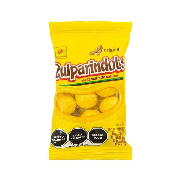 Dulce de tamarindo Pulparindo Pulparindots original 30 g