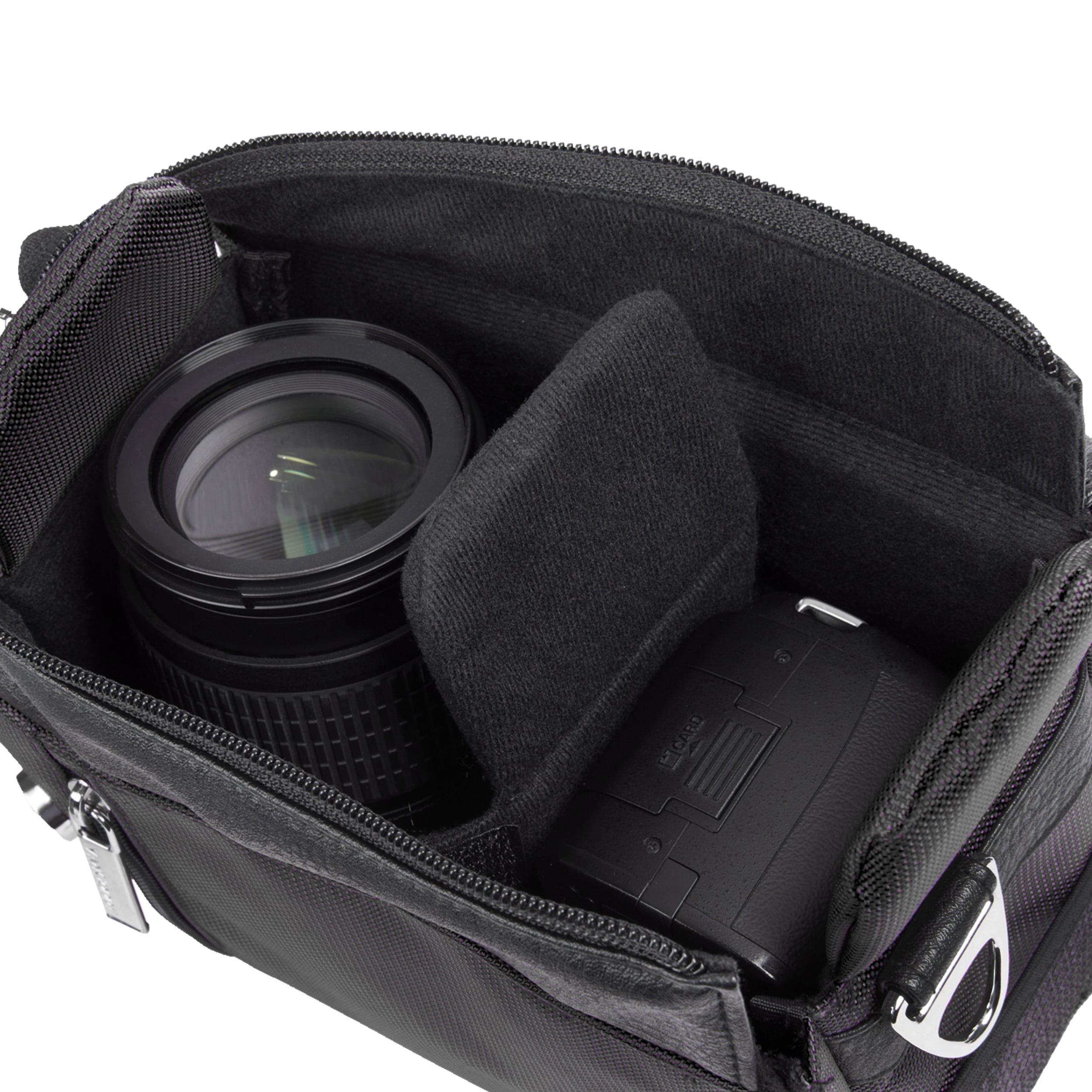 VANGODDY Metric Zippered Nylon Camera Carrying Case Shoulder Bag for Nikon D8 Series / D7 Series / D6 Series