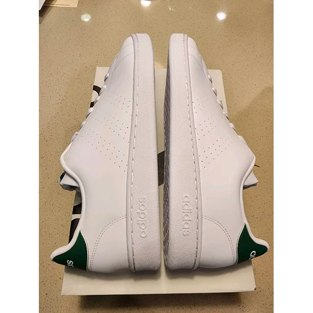 Ad-id-as Advantage Mens Size 13 White Green Retro Stan Streetwear Comfort NEW!!!