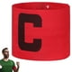 thumbnail image 5 of EeaseMX Fútbol Fútbol Capitán Brazalete Fútbol Ajustable Rugby Baloncesto Jugador Bandas (Rojo), 5 of 7