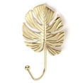 thumbnail image 4 of Metal Hook Creative Mini Hanger Golden LeafShaped Functional Stylish Convenient for Closet Door(7.5x12x5cm ), 4 of 14