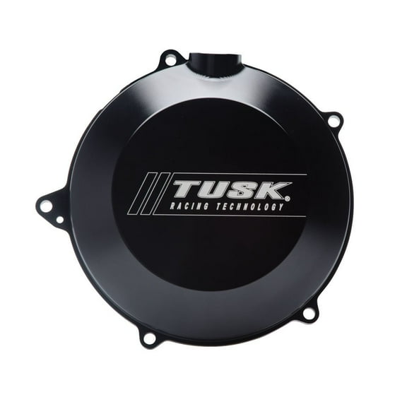 Tusk Impact Billet Clutch Cover Black For HONDA CRF450RX 2017-2022