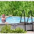 thumbnail image 6 of Funsicle 36” SureStep Ladder for Above Ground Swimming Pools, Heavy-Duty Steps, 6 of 11