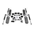 thumbnail image 1 of Teraflex Lift Kit Suspension 1356050 3-1/2 Inch Front Lift; 3-1/2 Inch Rear Lift; With Front And Rear 9550 Shock Absorbers In Kit; Black Components, 1 of 1