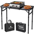 thumbnail image 1 of Mesa Plegable para Parrilla FUNYKICH 87x40 cm con 3 Alturas Ajustables, 1 of 8