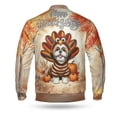 thumbnail image 2 of Happy Thanksgiving Shih Tzu Turkey Costume Pumpkins Autumn Leaves All Over Print 3D Baseball Jacket Lion Dog Lover Gifts Bomber Jacket Softball - 13014, 2 of 6