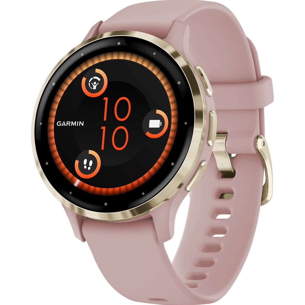 garmin lily sport edition ローズゴールド Garmin Lily™ Fitness Smartwatch, Rose Gold Bezel, Light Sand Case