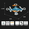 thumbnail image 6 of Mini Drone Beginner-Friendly Stunt Flyer, Remote Little Aerobatic 4-Axis Drone with LED Light, Rechargeable 360° Rotating Stunt Control Flying, Surprise Gift for Boys and Girls, 6 of 7