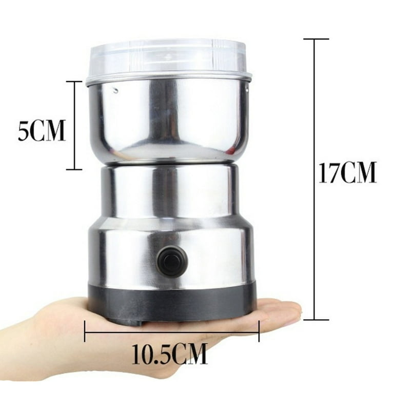 220V Electric Coffee Grinder Milling Nut Bean Spice Matte Blade