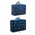 thumbnail image 3 of Baohd Sac de Rangement Sac de Voyage Pochette à Jouets Pratique Durable Extérieur Résistant à l'Usure Anti-Poussière Bleu Chat, PVC L, 3 of 6