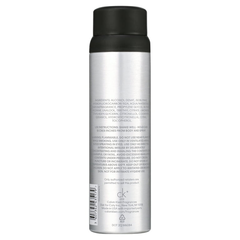 Ck One Body Spray (Unisex) By Calvin Klein - 5.2 oz Ck One Body Spray (Unisex) By Calvin Klein - 5.2 oz